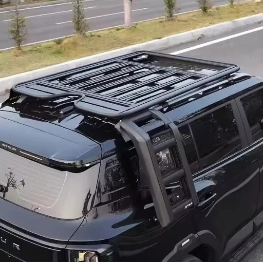 Sunroof Edition Roof Rack Rooftop Cargo Luggage Carrier Steel Basket for Haval H9 2023 2024 ROOF PLATFORM